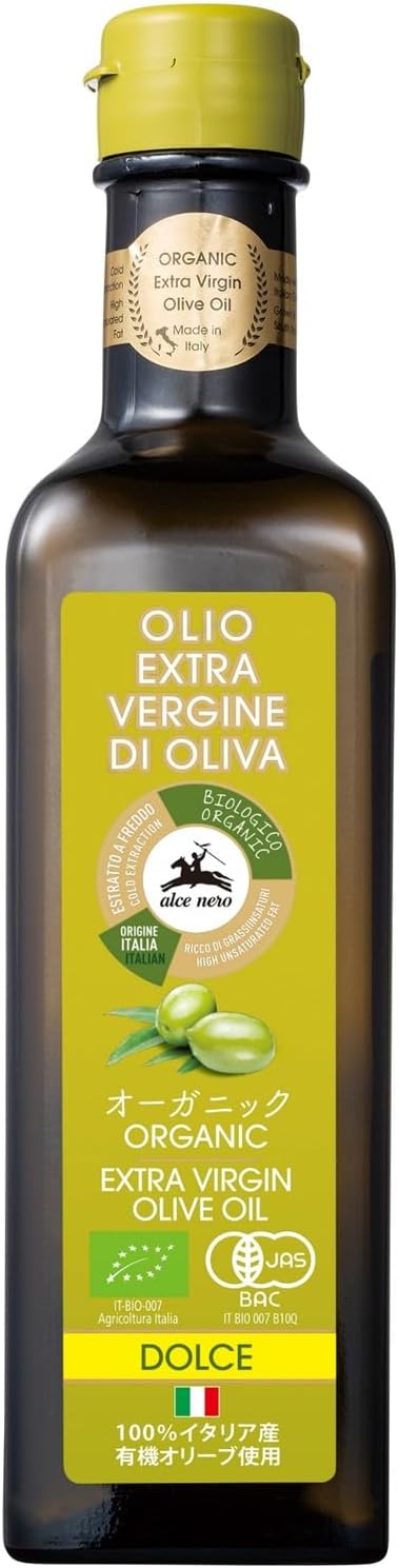 ALCE NERO 有機エキストラバージンオリーブオイル ドルチェ 500ml