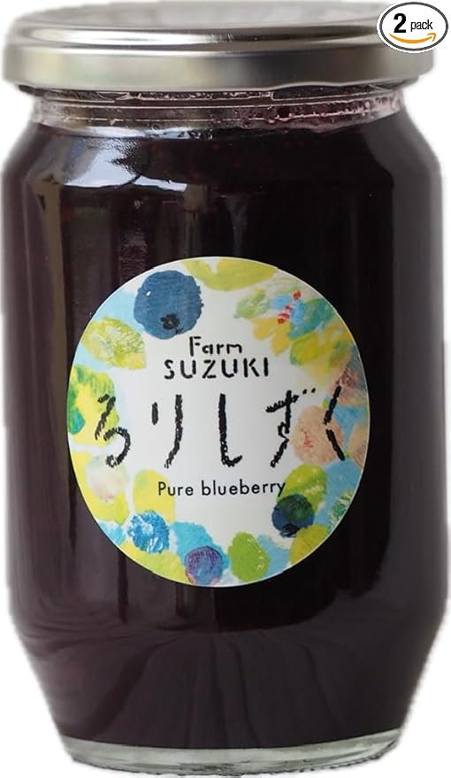 Farm SUZUKI 農薬不使用ブルーベリージャム 310g