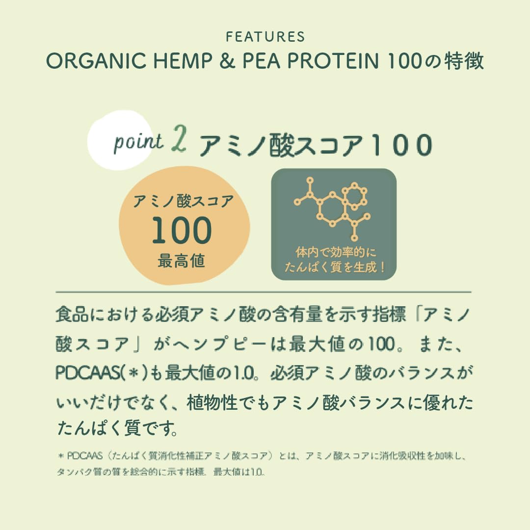ヘンプキッチン 有機ヘンプ＆ピープロテイン 255g