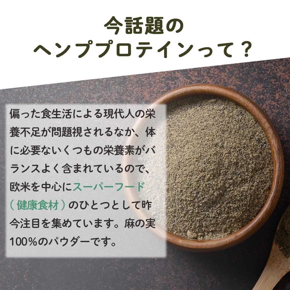 HEMP STYLE 有機ヘンププロテインパウダー 1kg