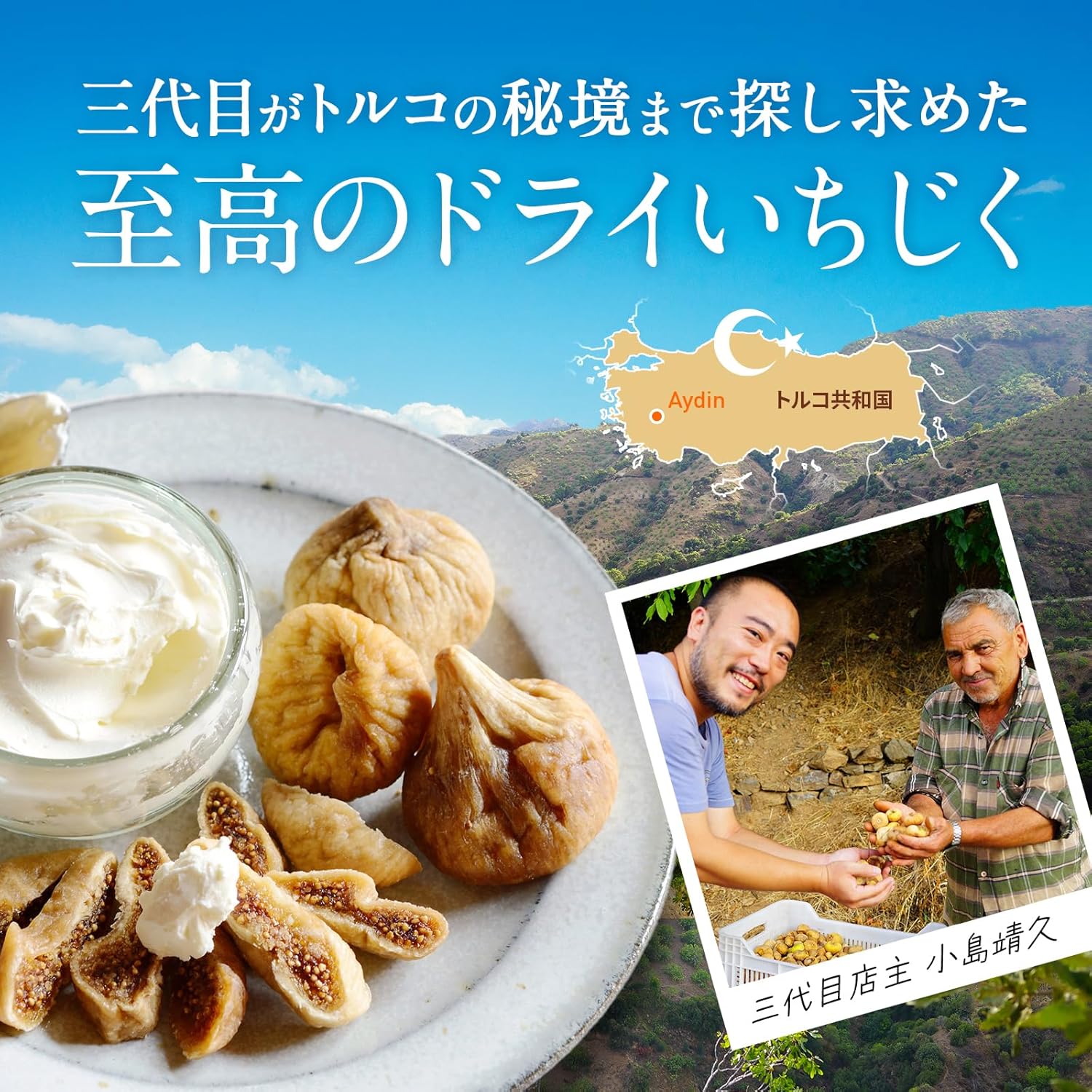 小島屋 ドライいちじく 780g