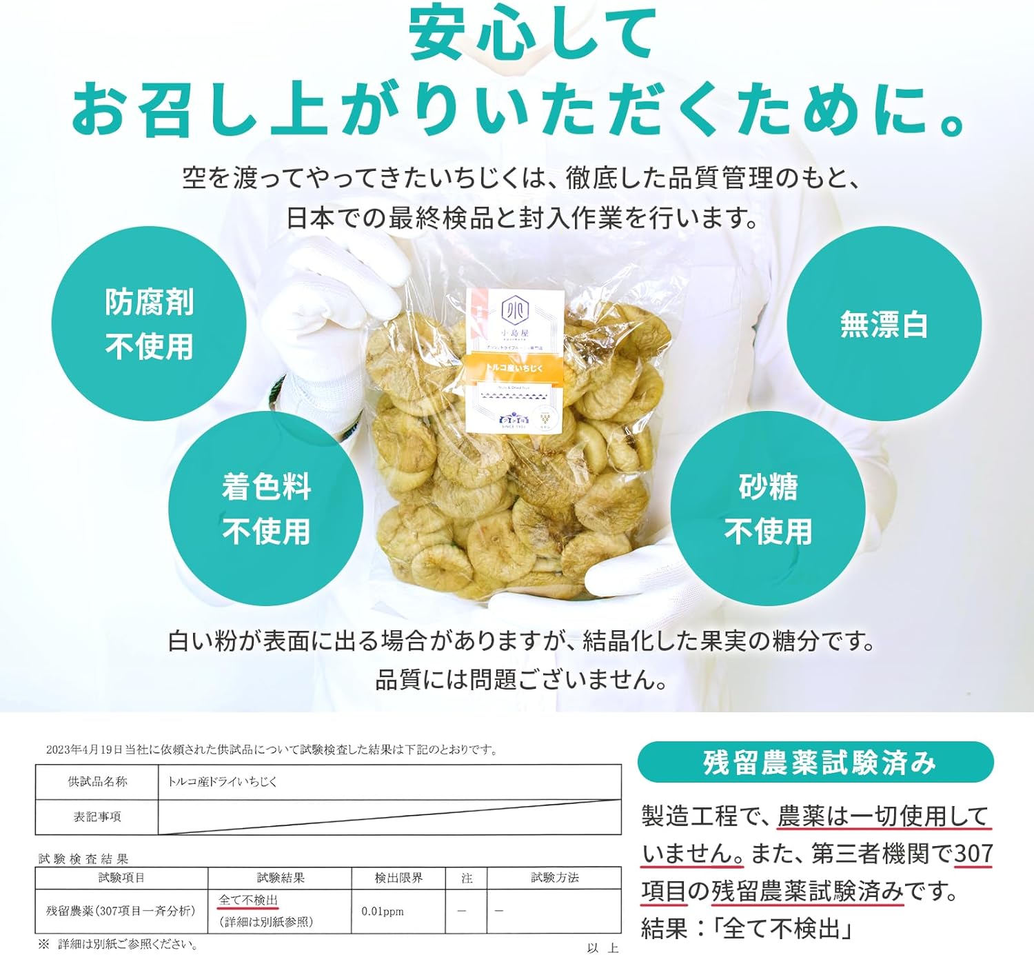 小島屋 ドライいちじく 780g