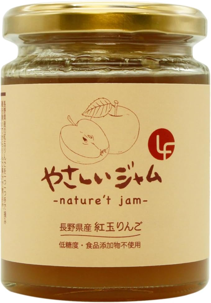 LF やさしいジャム 紅玉りんご 240g（砂糖不使用）