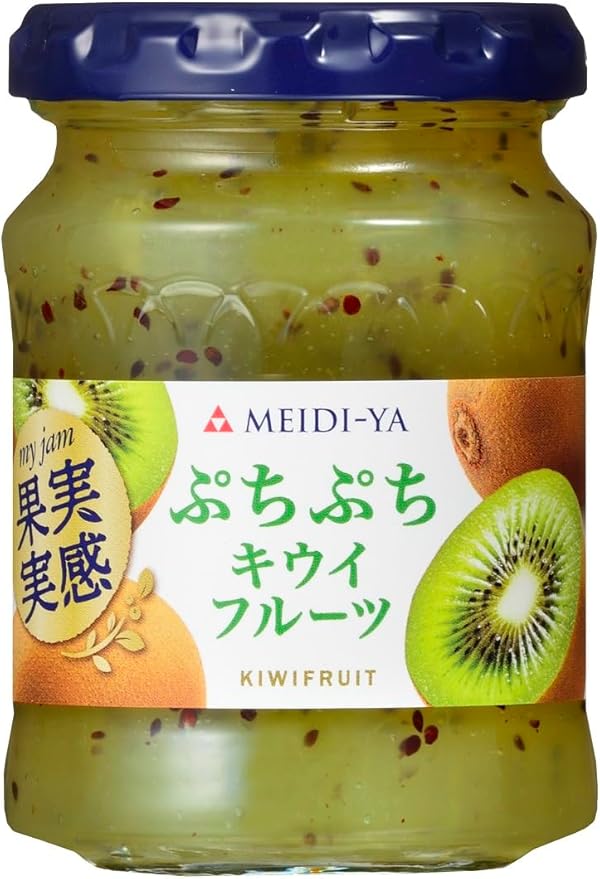 明治屋 果実実感 ぷちぷちキウイフルーツジャム 150g×4個