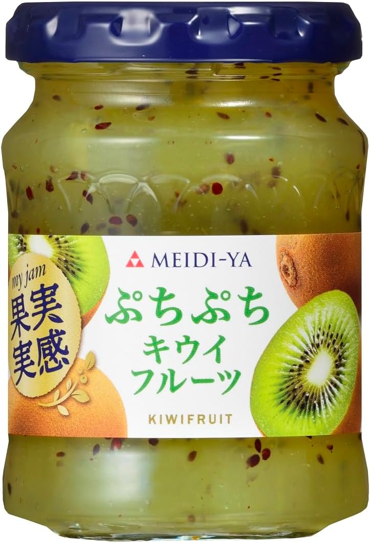 明治屋 果実実感 ぷちぷちキウイフルーツジャム 150g×4個
