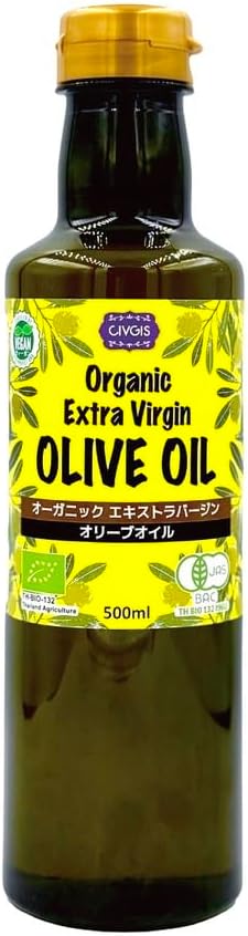 オーガニック エキストラバージンオリーブオイル ビター＆テイスティー 500ml