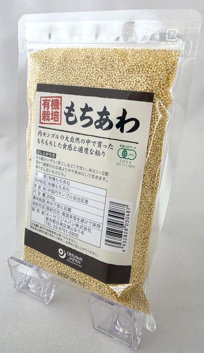 有機もちあわ 200g（内モンゴル産）