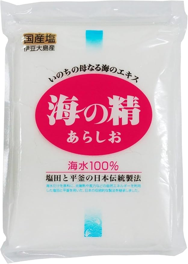 海の精 あらしお（赤ラベル）500g