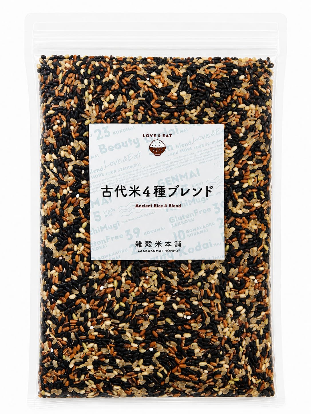 雑穀米本舗 古代米4種ブレンド 1kg
